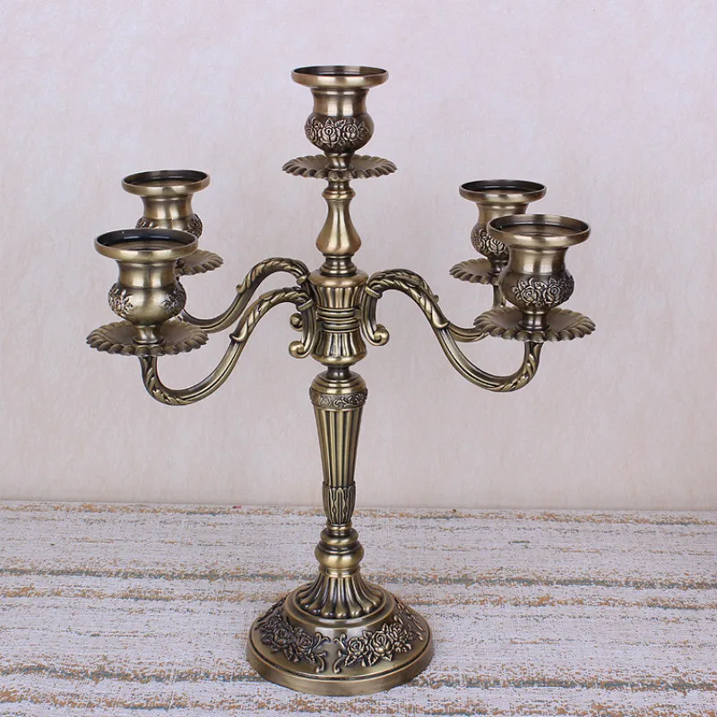 3 Color Antique Bronze Candelabra Candle Holder Home Wedding Party Classic Decoration Table Centerpiece Gold Silver Plated
3 Color Antique Bronze Candelabra Candle Holder Home Wedding Party Classic Decoration Table Centerpiece Gold Silver Plated
