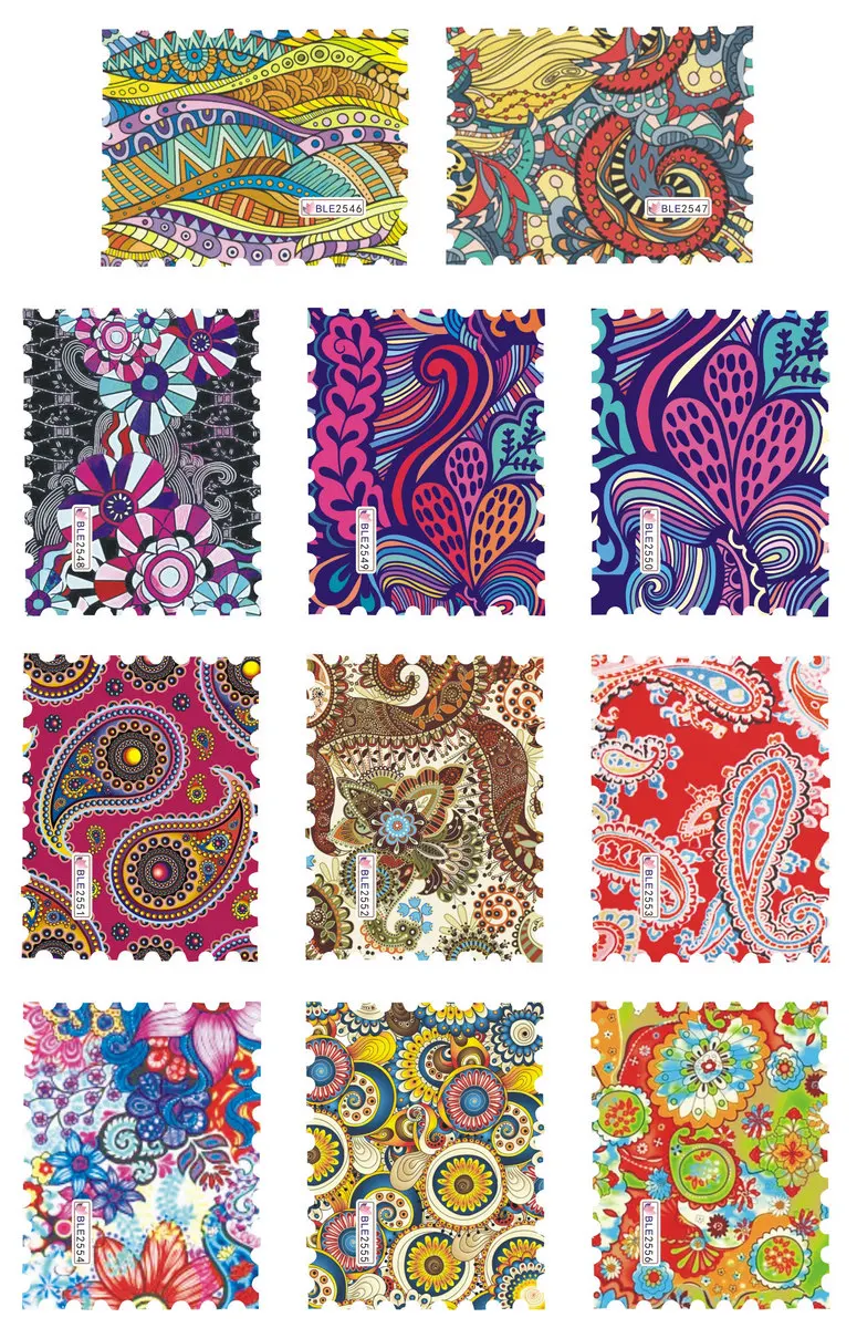 11 PACK/ LOT WATER DECAL NAIL ART NAIL STICKER PAISLEY WAVE FLORID AMEBA PATTERN BLE2546-2556
11 PACK/ LOT WATER DECAL NAIL ART NAIL STICKER PAISLEY WAVE FLORID AMEBA PATTERN BLE2546-2556