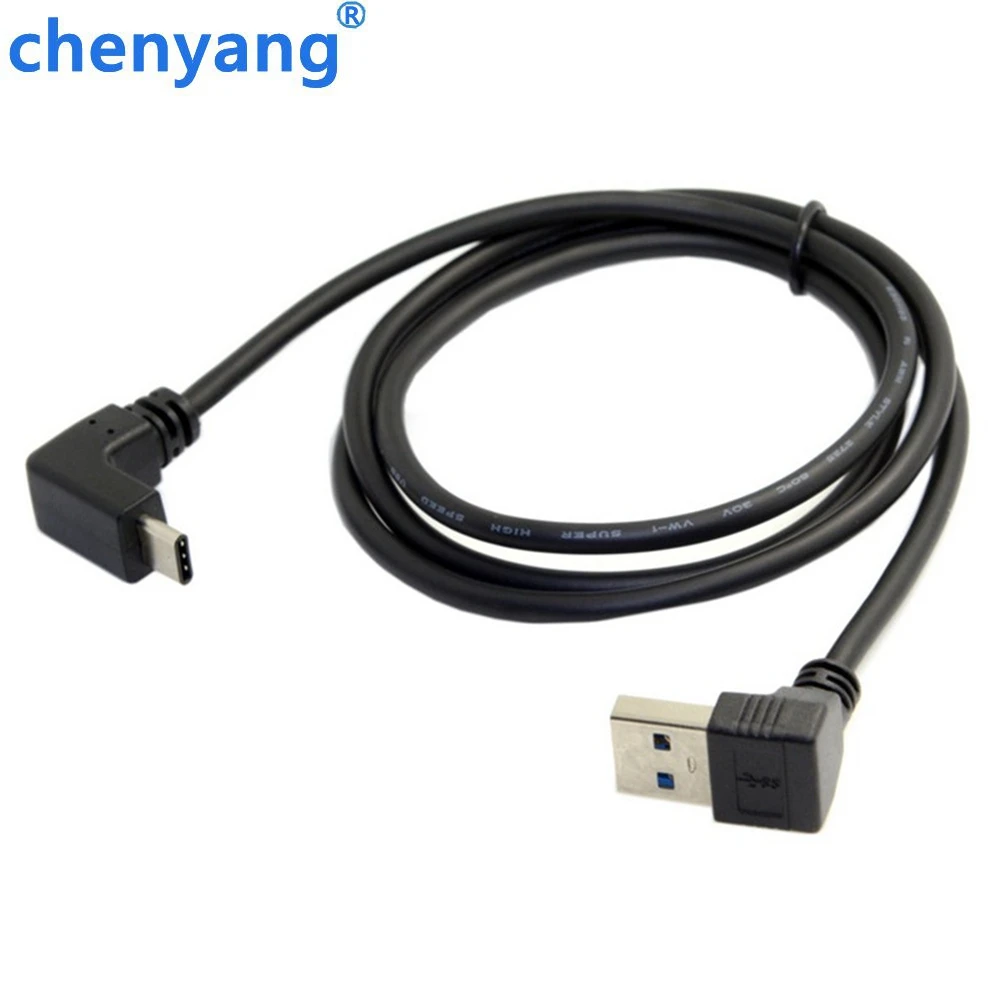 USB 3.1 USB-C Type-c Up & Down Angled to USB 3.0 A Male 90 Degree Up & Down Angled Data Cable for Macbook & Tablet & Phone 1m
USB 3.1 USB-C Type-c Up & Down Angled to USB 3.0 A Male 90 Degree Up & Down Angled Data Cable for Macbook & Tablet & Phone 1m