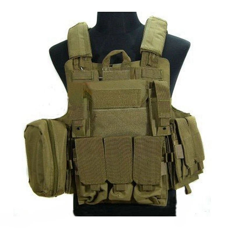 Military Tactical Field Vest CS Hunting Airsoft MOLLE Nylon Combat W/Magazine Pouch Releasable Armor Plate Carrier Strike Vests
Military Tactical Field Vest CS Hunting Airsoft MOLLE Nylon Combat W/Magazine Pouch Releasable Armor Plate Carrier Strike Vests