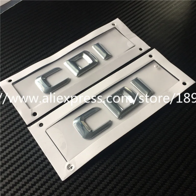 1pc hot New Car Styling 3D ABS Plastic Chrome CDI TDI CGI Rear Boot Trunk Emblem Side Decal Badge Sticker logo
1pc hot New Car Styling 3D ABS Plastic Chrome CDI TDI CGI Rear Boot Trunk Emblem Side Decal Badge Sticker logo