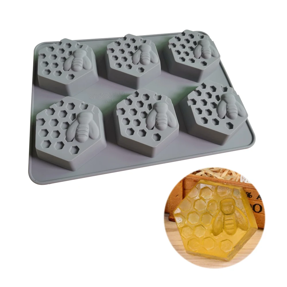 3D honeycomb shape silicone soap mould Baking Pastry Mousse Chocolate Mold cake tools silicone bakeware fondant pudding ice mold
3D honeycomb shape silicone soap mould Baking Pastry Mousse Chocolate Mold cake tools silicone bakeware fondant pudding ice mold