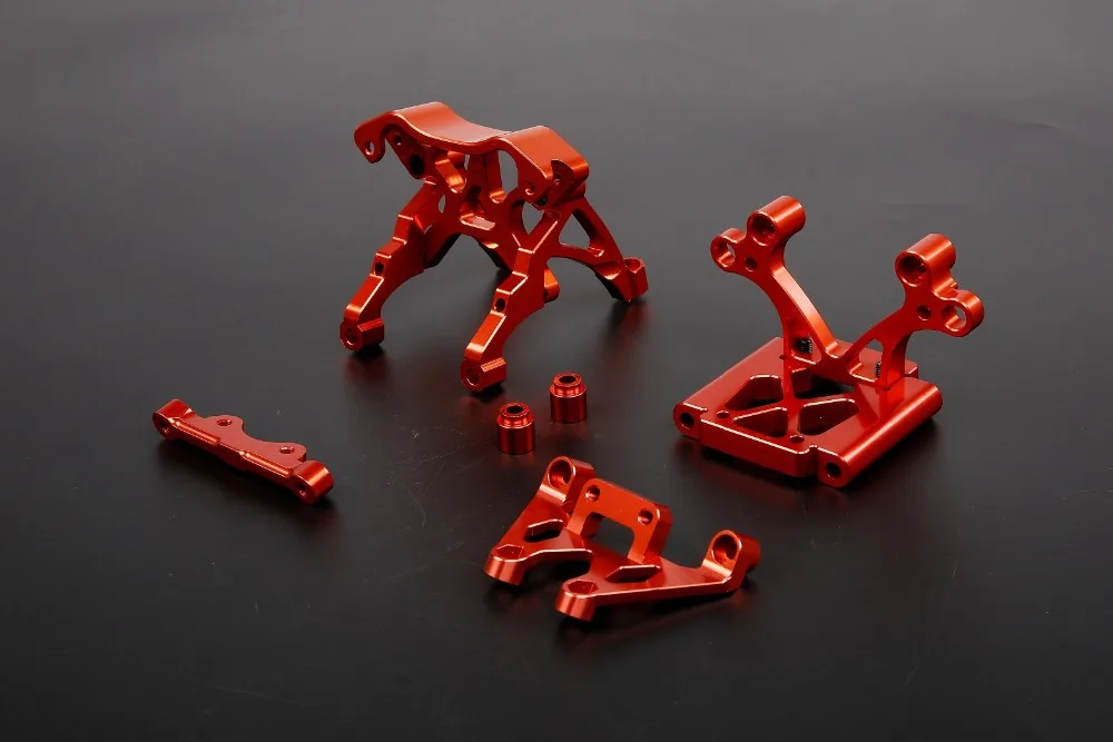 Комплект алюминиевых передних деталей CNC, опоры перегородки для багги HPI Rovan
Комплект алюминиевых передних деталей CNC, опоры перегородки для багги HPI Rovan
