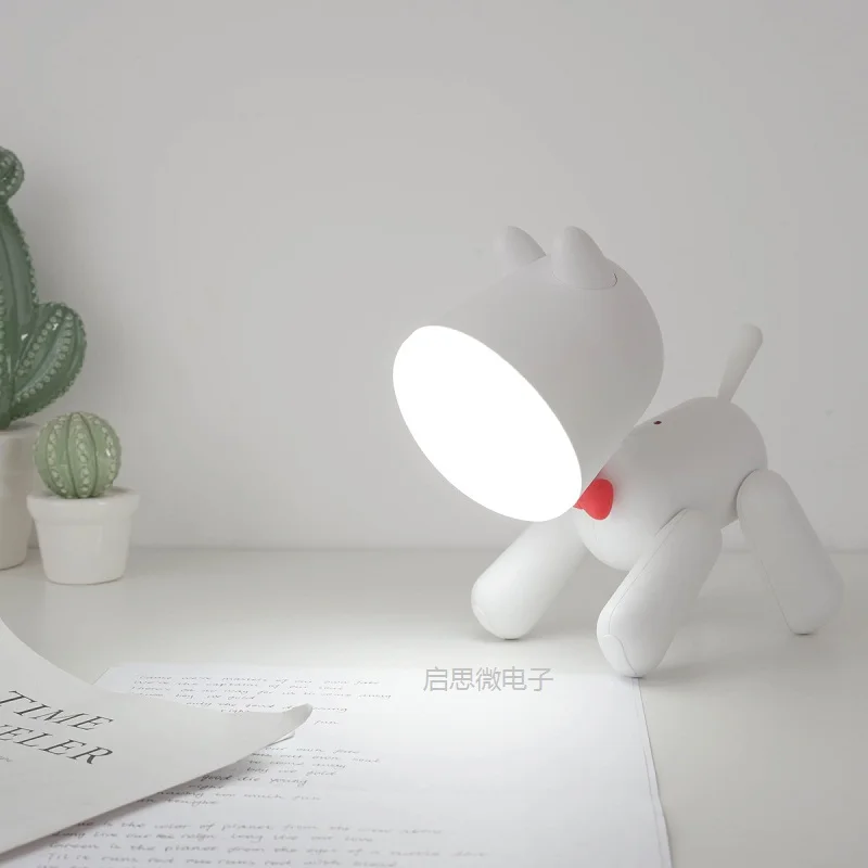 Creative Lovely Dog Desk lamp usb 3 Level Dimmable led Table Lamp Study Reading light for bedroom Night Light book light
Creative Lovely Dog Desk lamp usb 3 Level Dimmable led Table Lamp Study Reading light for bedroom Night Light book light