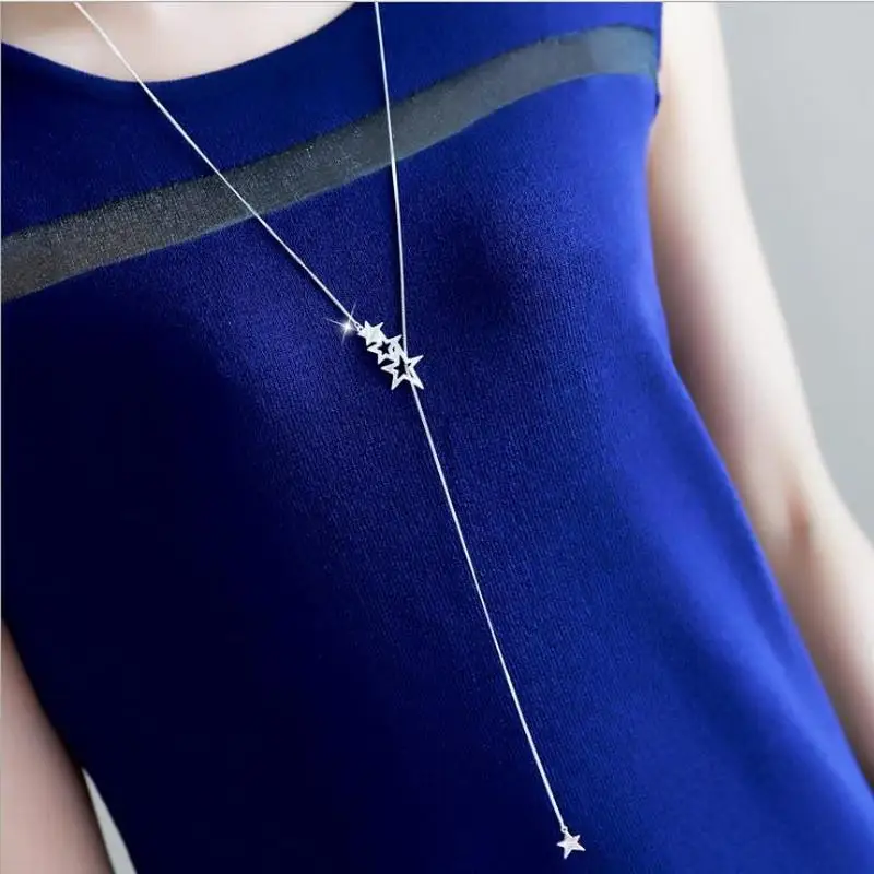 Everoyal Cute Star Necklace For Girl Lady Party Accessories Summer Fashion Silver Plated Necklaces For Women Jewelry Adjustable
Everoyal Cute Star Necklace For Girl Lady Party Accessories Summer Fashion Silver Plated Necklaces For Women Jewelry Adjustable