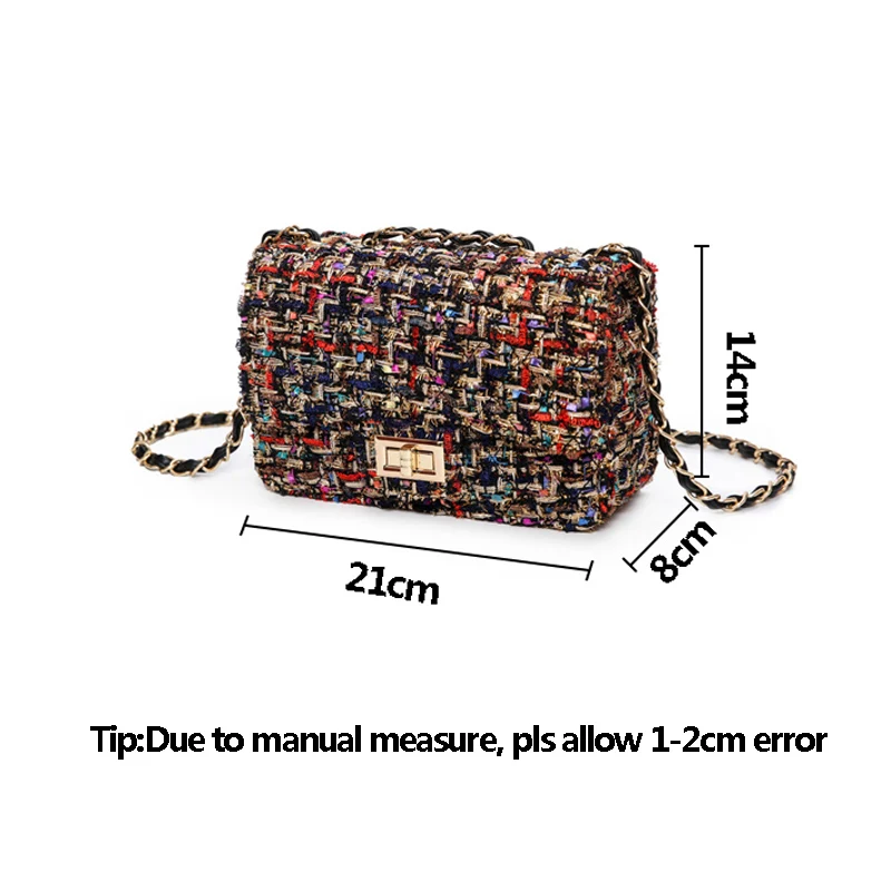 Autumn Women Fahsion Woven Shoulder Bags INS Popular Female Casual Handbag Wools Lady Chains Weave Crossbody Travel Bolsa SS3424
Autumn Women Fahsion Woven Shoulder Bags INS Popular Female Casual Handbag Wools Lady Chains Weave Crossbody Travel Bolsa SS3424