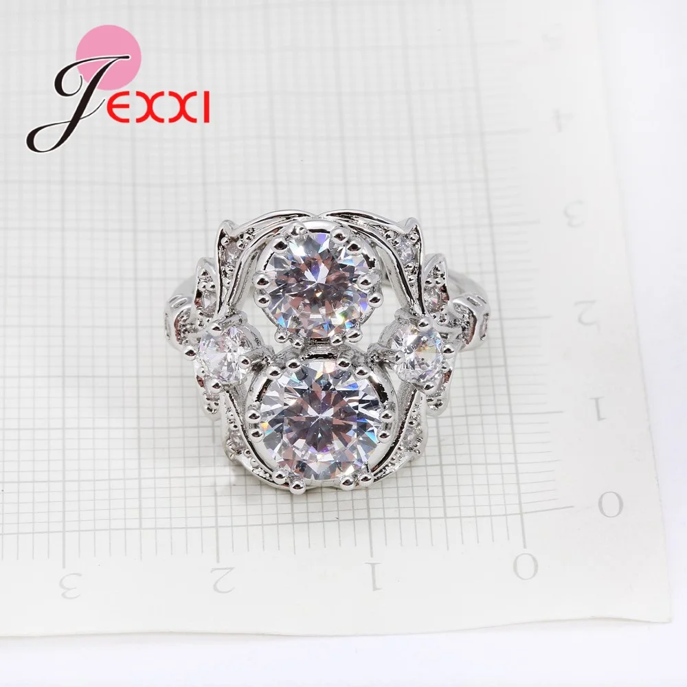New Sparkly White Cubic Zircon Jewelry Fashion Women Hollow Finger Ring 925 Sterling Silver Crystal Bijoux Female Anel
New Sparkly White Cubic Zircon Jewelry Fashion Women Hollow Finger Ring 925 Sterling Silver Crystal Bijoux Female Anel