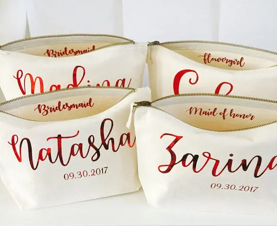 personalize wedding birthday bride bridesmaid maid of honour Make Up pouches makeup comestic Bags toiletry pouches party gifts
personalize wedding birthday bride bridesmaid maid of honour Make Up pouches makeup comestic Bags toiletry pouches party gifts