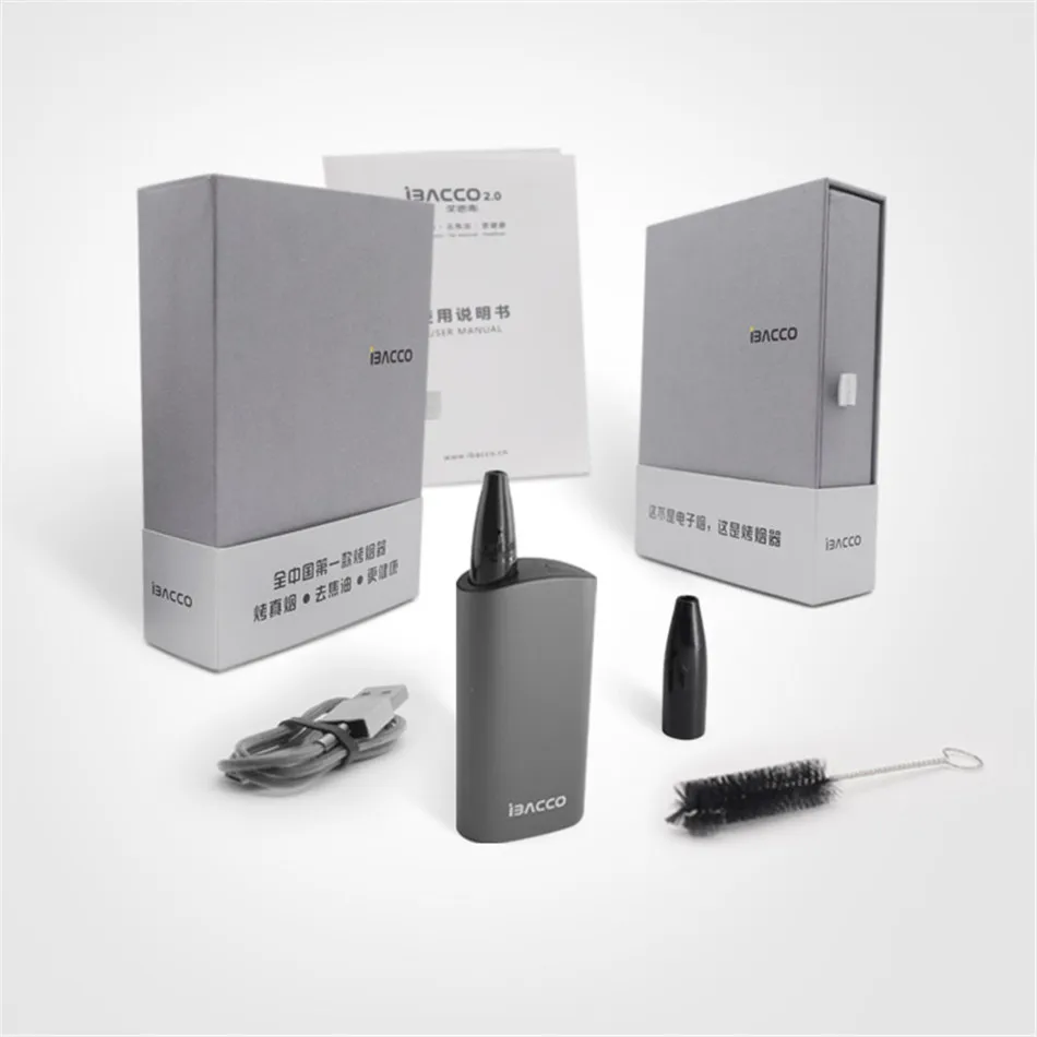 2019 Latest Original IBACCO 2.0 Tobacco heat without burn Vaporizer 2600mah vape kit electronic cigarette tastes better
2019 Latest Original IBACCO 2.0 Tobacco heat without burn Vaporizer 2600mah vape kit electronic cigarette tastes better
