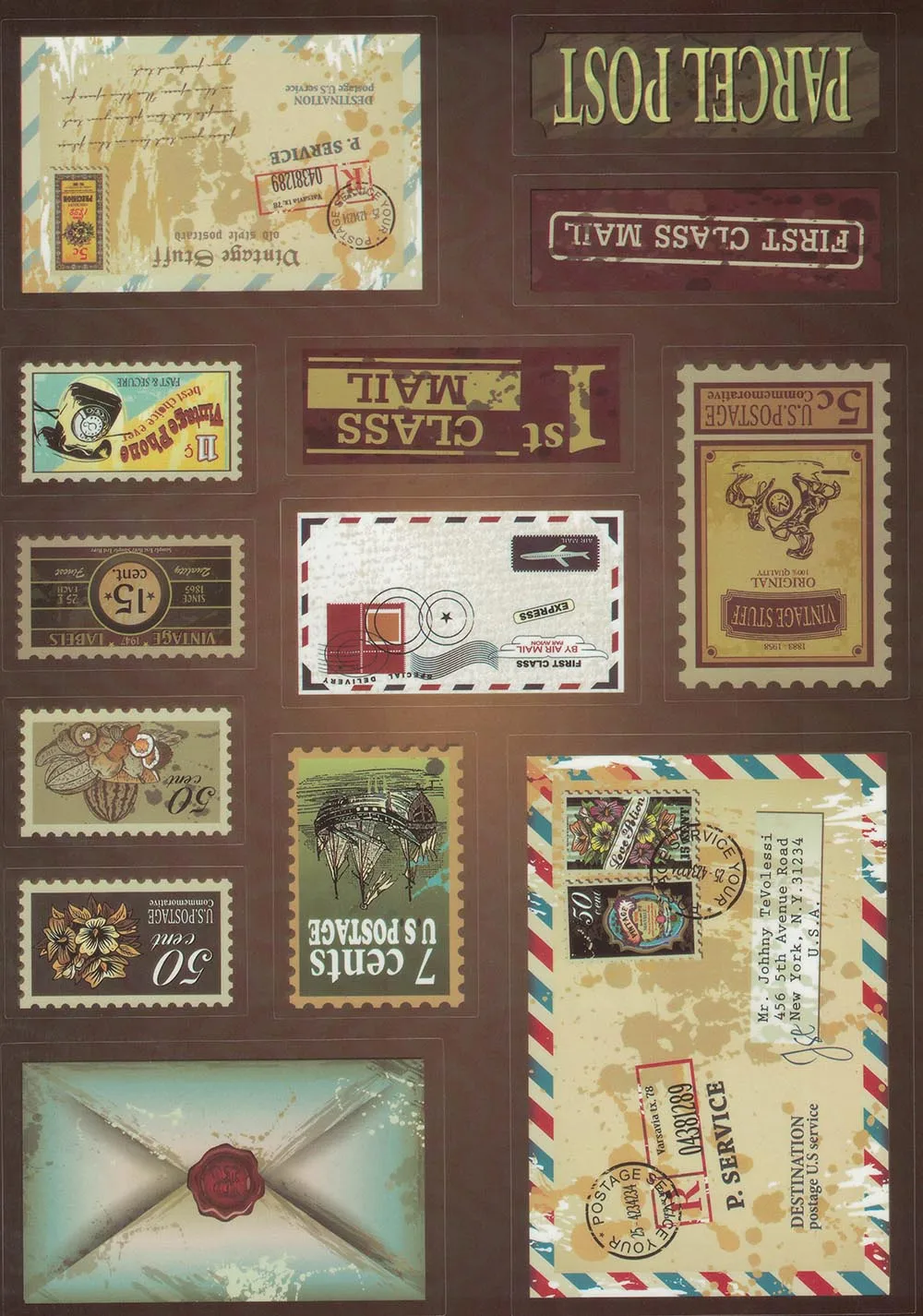 2018 New PVC Retro Stamp Envelope Sticker Waterproof Notebook Desktop Personalized Skateboard Bicycle Luggage Laptop Stickers
2018 New PVC Retro Stamp Envelope Sticker Waterproof Notebook Desktop Personalized Skateboard Bicycle Luggage Laptop Stickers