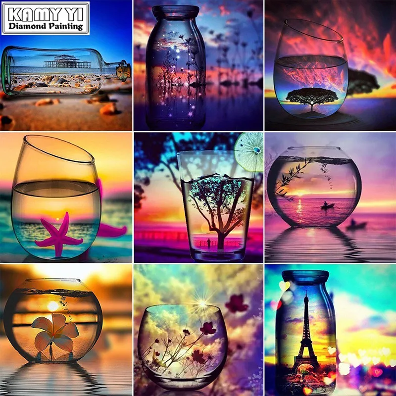 KAMY YI 5D Diamond Painting Full Square Scenery Diamond Embroidery Sale Landscape Rhinestones Pictures Diamond Mosaic Bottle YY
KAMY YI 5D Diamond Painting Full Square Scenery Diamond Embroidery Sale Landscape Rhinestones Pictures Diamond Mosaic Bottle YY