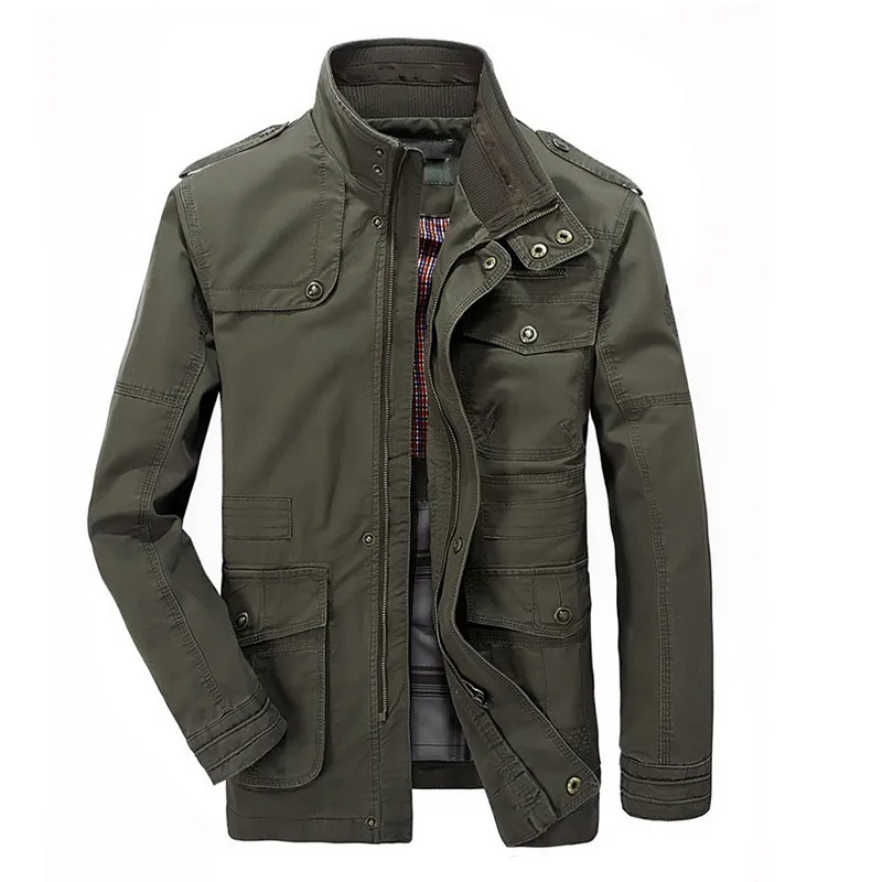Brand Cotton Winter Jacket Men Casual Military Coat Bomber Jackets Men Plus Size Multi-pocket Jackets Masculina Large Size 7XL
Brand Cotton Winter Jacket Men Casual Military Coat Bomber Jackets Men Plus Size Multi-pocket Jackets Masculina Large Size 7XL
