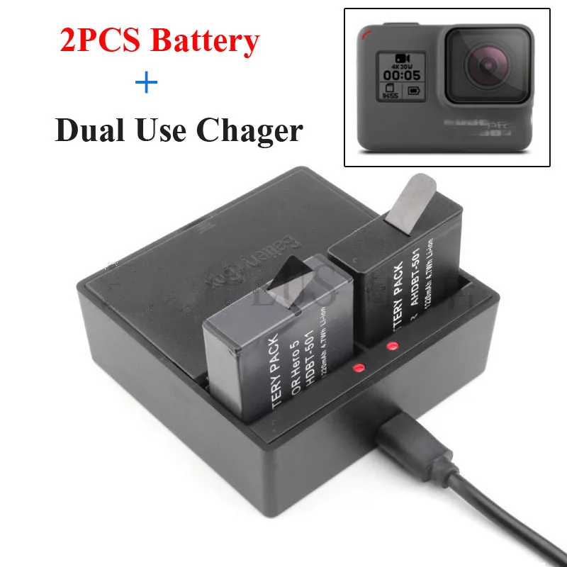 For GoPro Battery hero 8 7 6 5 Rechargeable Battey+Dual Charger Multi-Purpose Charger For GoPro 8 7 Battery Camera Accessoress
For GoPro Battery hero 8 7 6 5 Rechargeable Battey+Dual Charger Multi-Purpose Charger For GoPro 8 7 Battery Camera Accessoress