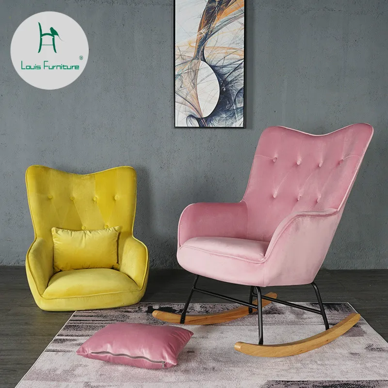 Стулья Louis Fashion для гостиной, скандинавский качающийся балкон, для отдыха, для сна, для ленивых, современный и простой
Стулья Louis Fashion для гостиной, скандинавский качающийся балкон, для отдыха, для сна, для ленивых, современный и простой