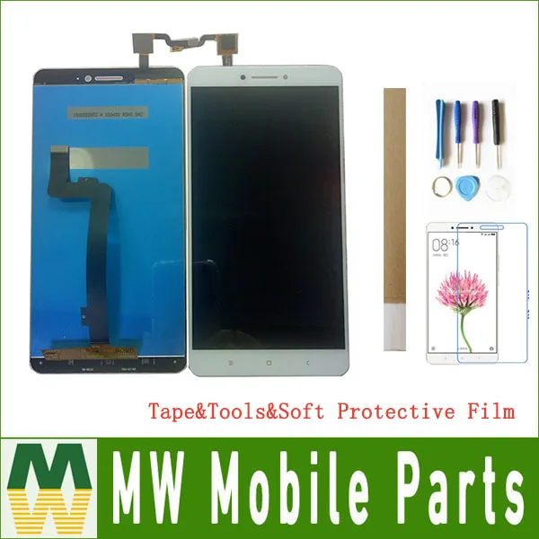 6.44"For Xiaomi MI Max Max Prime LCD Display+Touch Screen Digitizer Replacement White With tool&tape&soft protective film
6.44"For Xiaomi MI Max Max Prime LCD Display+Touch Screen Digitizer Replacement White With tool&tape&soft protective film