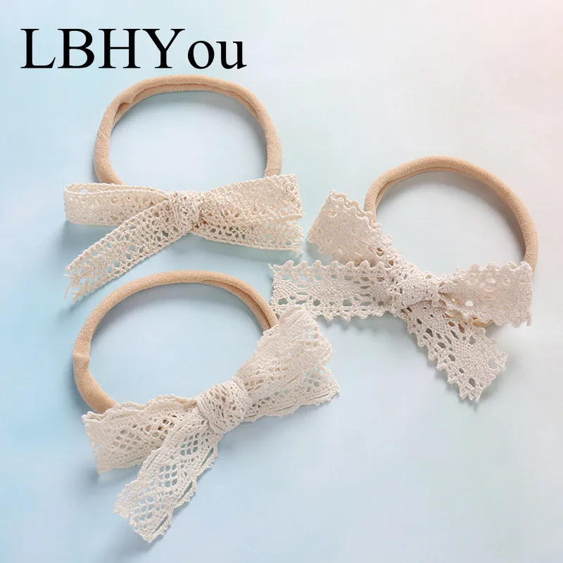 6pcs/lot Handmade Lace Knot Bows Nylon Headbands,Korean Sweet Bow Stretchy Nylon Head Bands,Baby Girls Soft Hair Accessories
6pcs/lot Handmade Lace Knot Bows Nylon Headbands,Korean Sweet Bow Stretchy Nylon Head Bands,Baby Girls Soft Hair Accessories