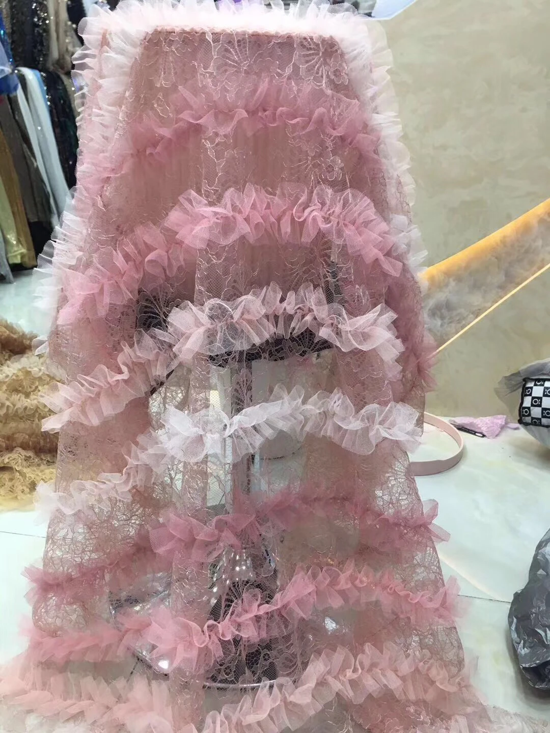 3D Flower African Lace Fabric High Quality, 3D Floral Applique African Lace Women, New French Pink Net Lace FJ2802
3D Flower African Lace Fabric High Quality, 3D Floral Applique African Lace Women, New French Pink Net Lace FJ2802