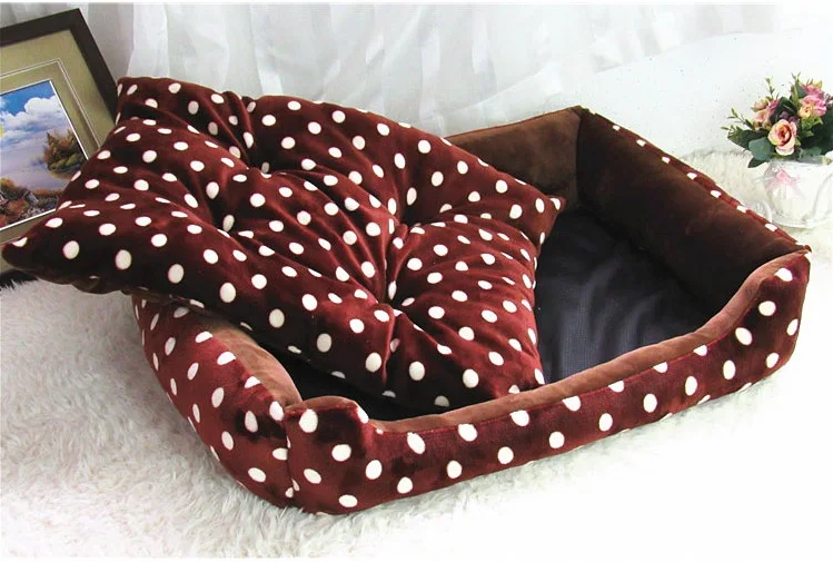 Новая кровать для собак мягкая больших домик и щенков одеяло коврик кошек
