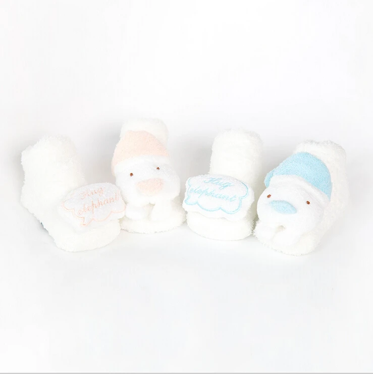 Baby socks autumn and winter thickening coral fleece infant socks three-dimensional cartoon animal head slip-resistant sock
Baby socks autumn and winter thickening coral fleece infant socks three-dimensional cartoon animal head slip-resistant sock