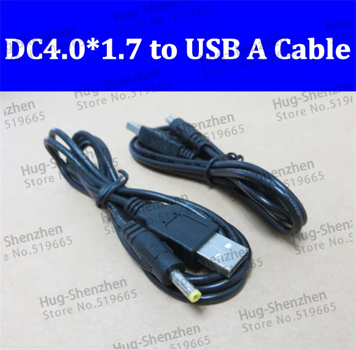 5pcs Article Straight USB A 2.0 male Power Supply Charging Cable to DC 4.0x1.7mm male Connector Cord for Flat psp router etc.
5pcs Article Straight USB A 2.0 male Power Supply Charging Cable to DC 4.0x1.7mm male Connector Cord for Flat psp router etc.