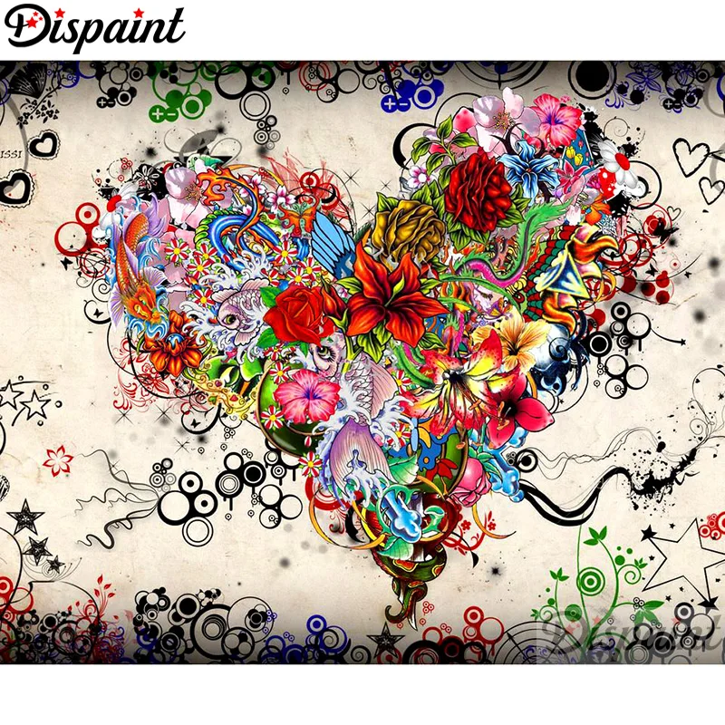 Dispaint Full Square/Round Drill 5D DIY Diamond Painting "Flower heart" Embroidery Cross Stitch 3D Home Decor A11012
Dispaint Full Square/Round Drill 5D DIY Diamond Painting "Flower heart" Embroidery Cross Stitch 3D Home Decor A11012