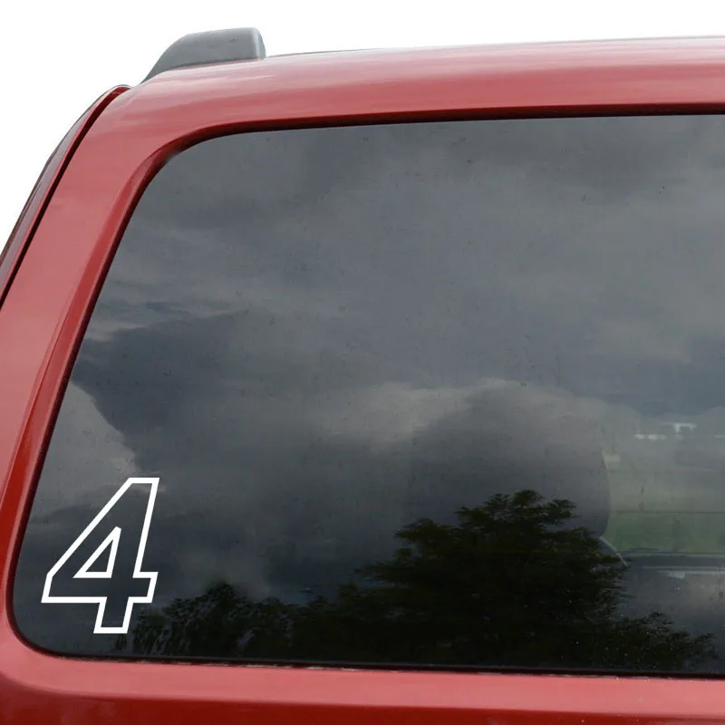 YJZT 11.8CM*15.5CM Fun Number 4 Vinyl High-quality Car Sticker Decal Black/Silver Accessories C11-0778
YJZT 11.8CM*15.5CM Fun Number 4 Vinyl High-quality Car Sticker Decal Black/Silver Accessories C11-0778