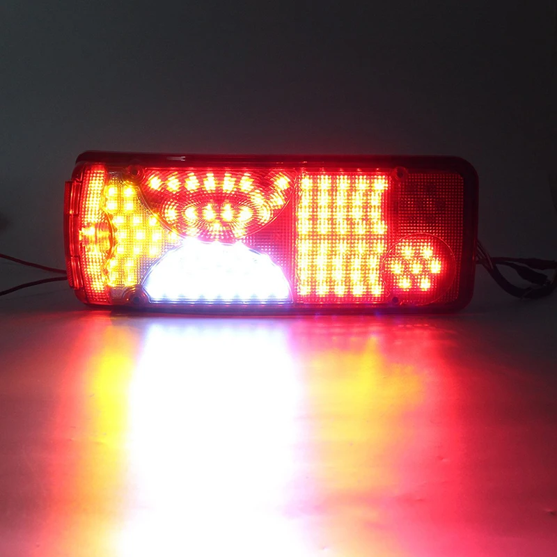 1 Pair 24V Truck LED Rear Taillights 120 LED Truck Trailer Caravan Rear Stop Brake Lamp for MEN Truck
1 Pair 24V Truck LED Rear Taillights 120 LED Truck Trailer Caravan Rear Stop Brake Lamp for MEN Truck