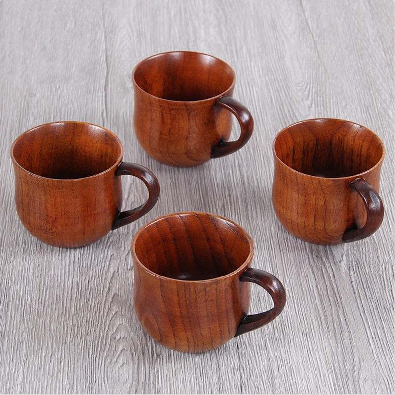 4 pcs/Set Japan and South Korea simple fashion hand cup Jujube wood cup Simple green environmental protection gift coffee cups
4 pcs/Set Japan and South Korea simple fashion hand cup Jujube wood cup Simple green environmental protection gift coffee cups