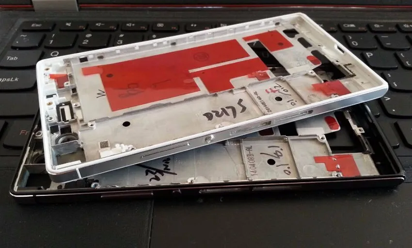 Новинка для Huawei Ascend P7 средняя рамка пластина Лицевая панель Корпус Крышка ЖК с