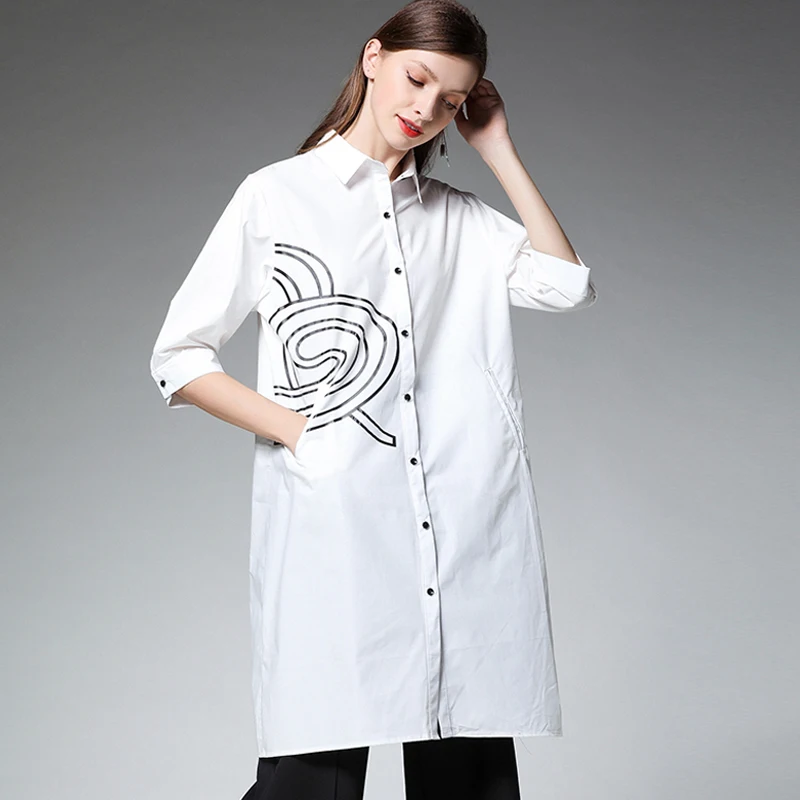 4XL Women Shirt Dress White Summer Plus Size 2020 Cotton Oversized Female Black Half Sleeve Shirt Dresses Casual Women Dress
4XL Women Shirt Dress White Summer Plus Size 2020 Cotton Oversized Female Black Half Sleeve Shirt Dresses Casual Women Dress
