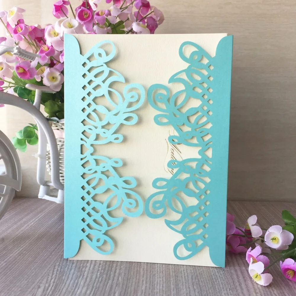 50pcs/lot Hollow Lace Laser Cut Colous Pearl Paper Wedding Invitation Card Concert Invitation Cards Marriage Anniversary Supplie
50pcs/lot Hollow Lace Laser Cut Colous Pearl Paper Wedding Invitation Card Concert Invitation Cards Marriage Anniversary Supplie