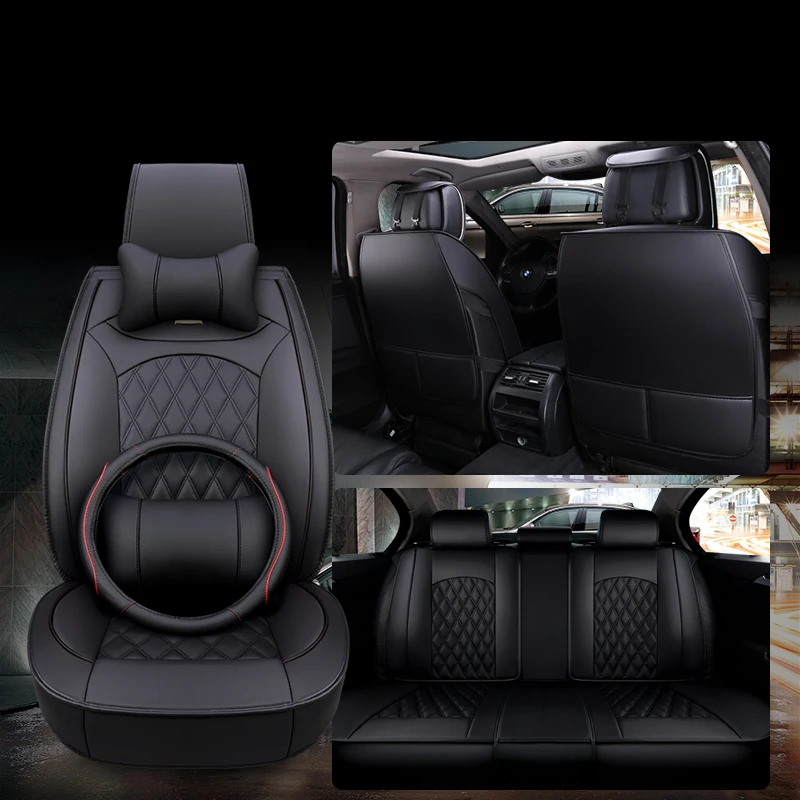 WLMWL Universal Leather Car seat cover Fit Most Car Interior Accessories Sedans Seat Cushion car styling auto Cushion
WLMWL Universal Leather Car seat cover Fit Most Car Interior Accessories Sedans Seat Cushion car styling auto Cushion