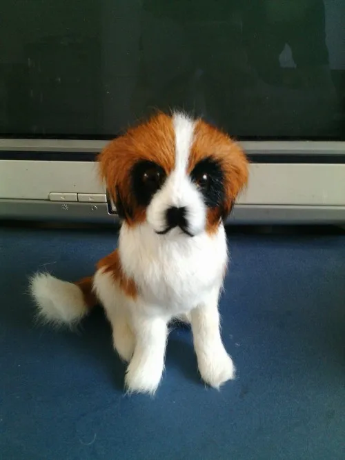 13x11cm simulation squatting Saint Bernard dog fur model home decoration gift h1356
13x11cm simulation squatting Saint Bernard dog fur model home decoration gift h1356