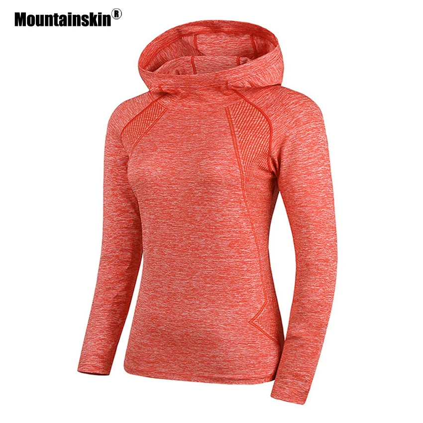 Фото Женские быстросохнущие дышащие рубашки для йоги Mountainskin - купить