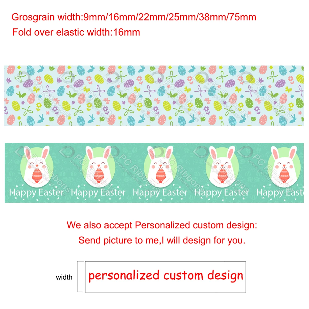 Custom grosgrain printed easter gift ribbon easter elastic ribbon diy handmade hairband sewing accessorie decor ribbons 50 yards
Custom grosgrain printed easter gift ribbon easter elastic ribbon diy handmade hairband sewing accessorie decor ribbons 50 yards