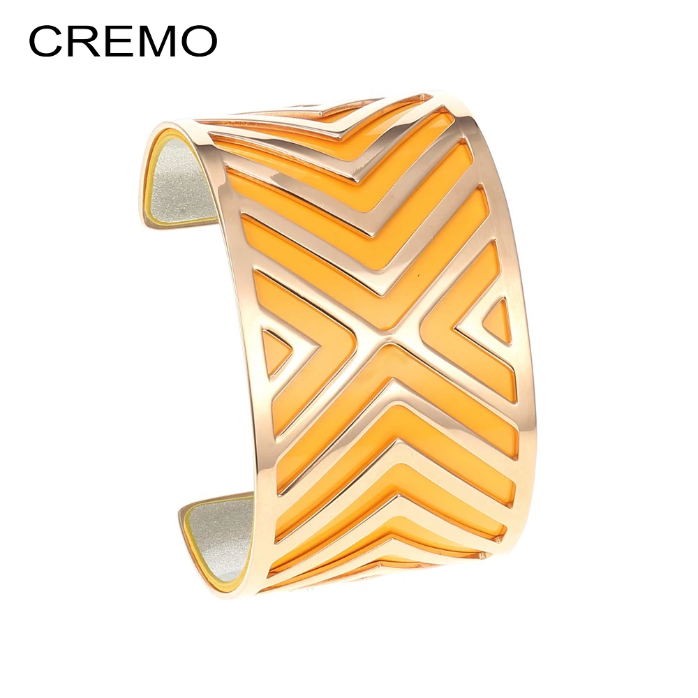 Cremo Cocktail Bangles For Women Stainless Steel Bangle Manchette Vintage Cuff Bracelets Reversible 40mm Leather Belt Jewellery
Cremo Cocktail Bangles For Women Stainless Steel Bangle Manchette Vintage Cuff Bracelets Reversible 40mm Leather Belt Jewellery