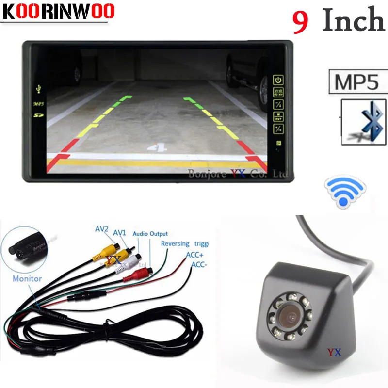 Free Shipping Latest Wireless 9" Monitor Screen Video Bluetooth MP5 MP4 FM Car Rear view Camera Reversing Parking Accossories
Free Shipping Latest Wireless 9" Monitor Screen Video Bluetooth MP5 MP4 FM Car Rear view Camera Reversing Parking Accossories