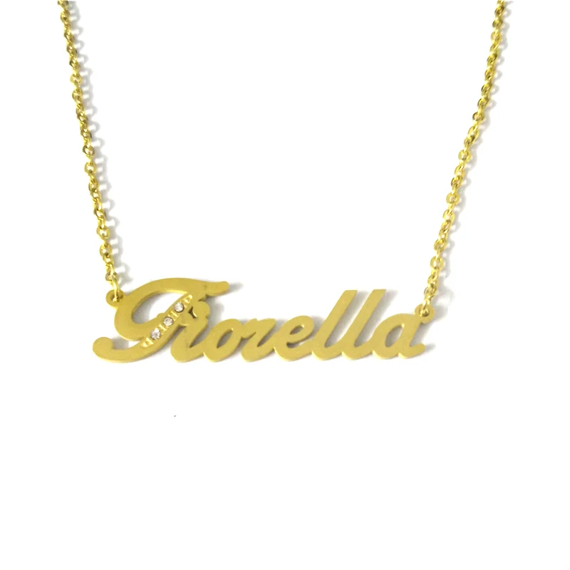 FairLadyHood Custom Stainless Steel Name Necklace Pendants Necklace Personalized Name Choker Women Men Necklace Bridesmaid Gift
FairLadyHood Custom Stainless Steel Name Necklace Pendants Necklace Personalized Name Choker Women Men Necklace Bridesmaid Gift