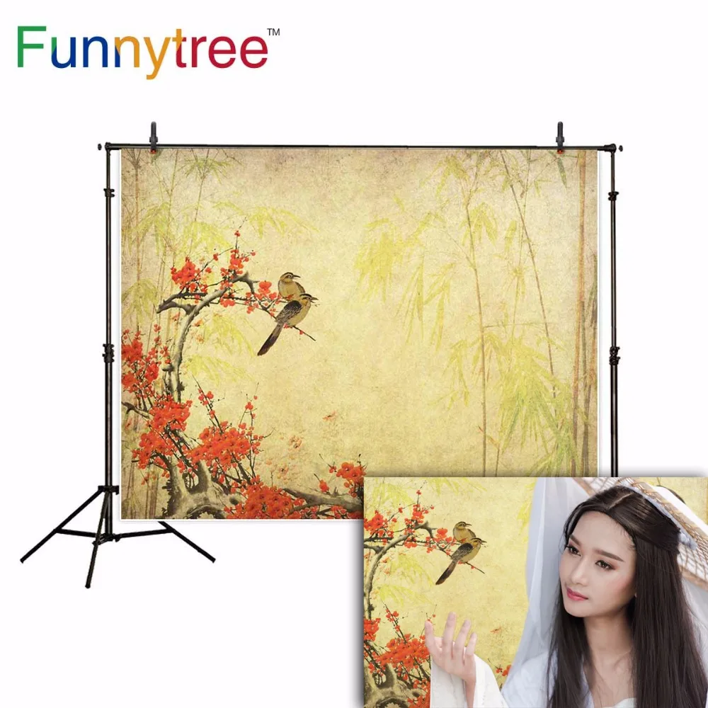 Фон для фотосъемки Funnytree с изображением бамбуковой птицы в китайском стиле, фон для фотосъемки в фотостудии
Фон для фотосъемки Funnytree с изображением бамбуковой птицы в китайском стиле, фон для фотосъемки в фотостудии