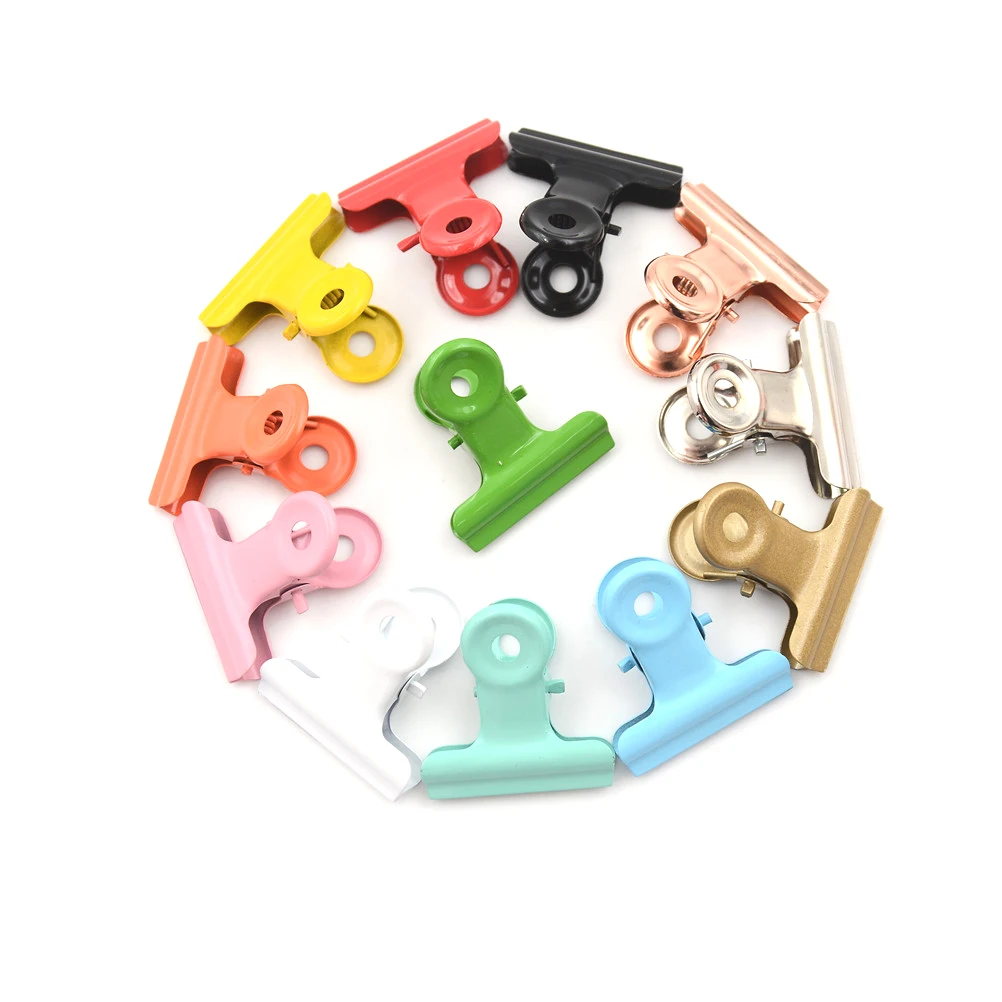 12 Colors School Office Stationery 5pcs/lot Cute Metal Binder Clips Folder Notes Letter Paper Clip Clamp
12 Colors School Office Stationery 5pcs/lot Cute Metal Binder Clips Folder Notes Letter Paper Clip Clamp