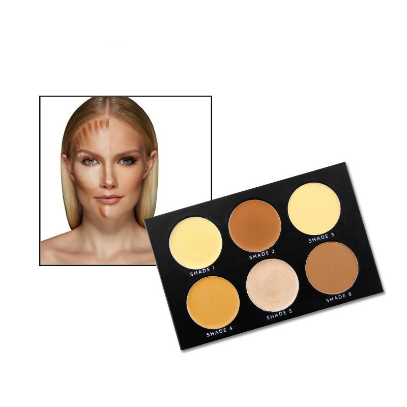 Wholesale 6 Colors Glow Kit Custom Label Makeup Highlighter Bronzer Powder Contour Palette Face Concealer Make up palettes 50pcs
Wholesale 6 Colors Glow Kit Custom Label Makeup Highlighter Bronzer Powder Contour Palette Face Concealer Make up palettes 50pcs