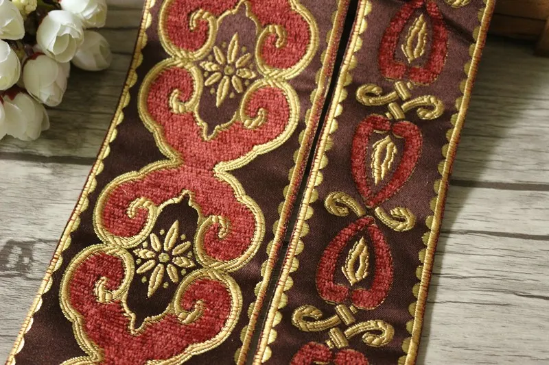 Mix set 4yards/lot wide 5.8cm-8.5cm Woven Jacquard Ribbon Geometric design with fluff for curtain and clothing accessory LS-1548
Mix set 4yards/lot wide 5.8cm-8.5cm Woven Jacquard Ribbon Geometric design with fluff for curtain and clothing accessory LS-1548