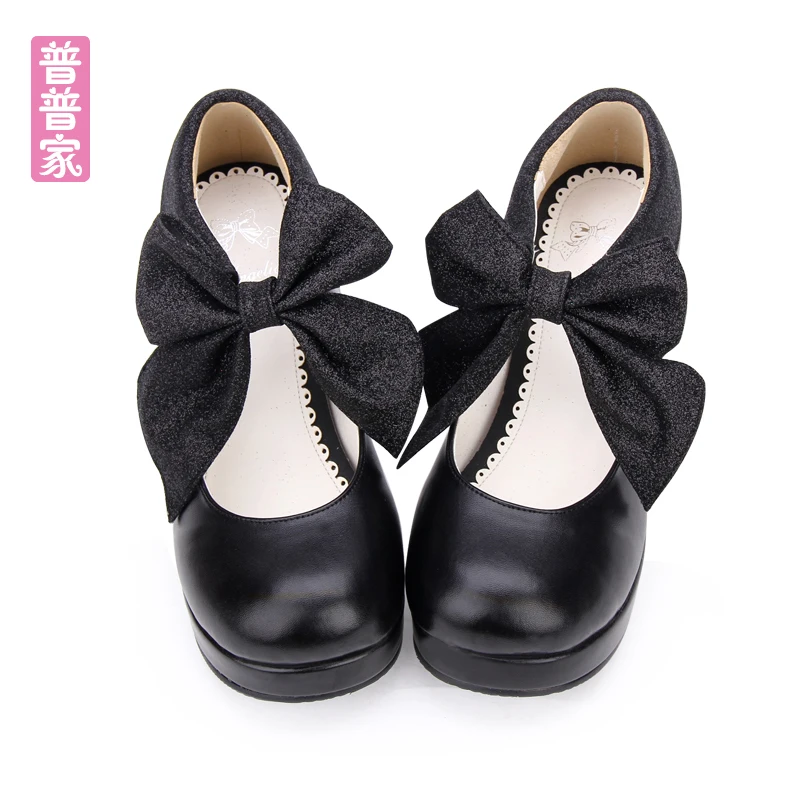 Princess sweet lolita shoes Japanese sweet soft sister original small round with big butterfly adornment women shoes pu8669
Princess sweet lolita shoes Japanese sweet soft sister original small round with big butterfly adornment women shoes pu8669