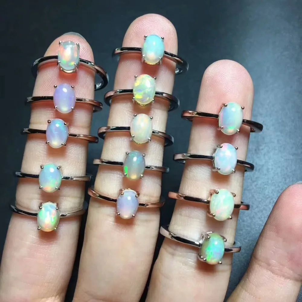 Free Gift Box New Arrival White Fire Opal 5*7mm Purple stones Fashion Jewelry Women Opal Ring Size
Free Gift Box New Arrival White Fire Opal 5*7mm Purple stones Fashion Jewelry Women Opal Ring Size