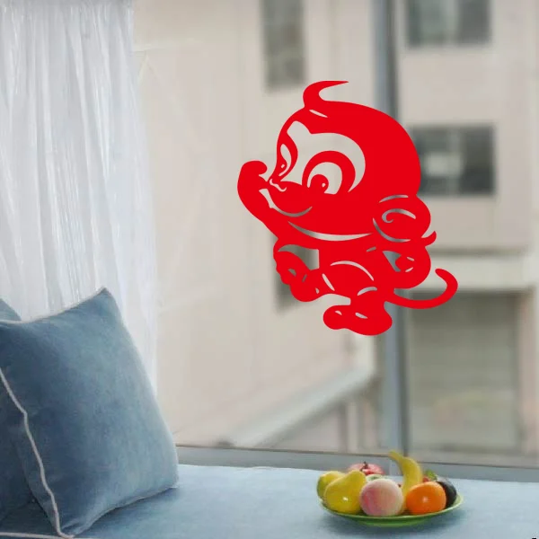 New Year Monkey wall sticker window home decor shop store living room bedroom Vinyl wallstickers
New Year Monkey wall sticker window home decor shop store living room bedroom Vinyl wallstickers