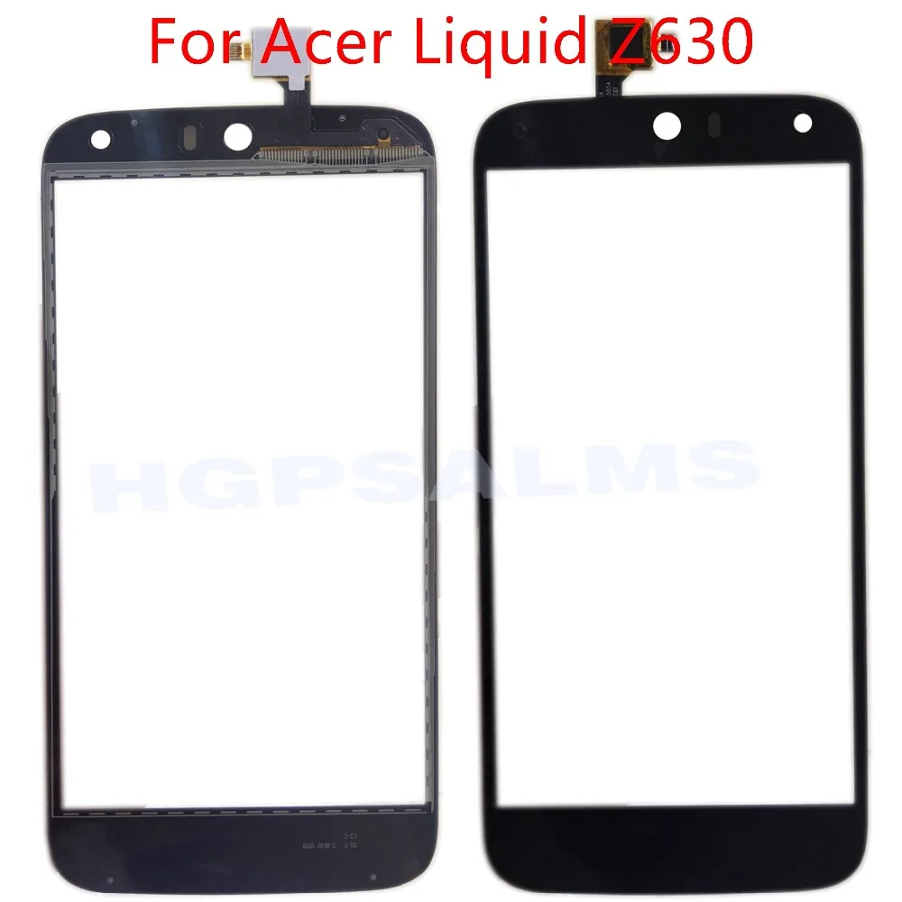 Тест по одному для acer Liquid Z630 LTE T03 передний экран Внешний стеклянный объектив