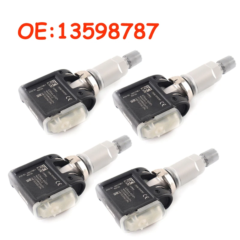 4 PCS 13598787 135 987 87 New Genuine TPMS Tire Pressure Sensor Monitor TPMS Sensor Fit For Cadillac Chevrolet GMC 433MHZ Car
4 PCS 13598787 135 987 87 New Genuine TPMS Tire Pressure Sensor Monitor TPMS Sensor Fit For Cadillac Chevrolet GMC 433MHZ Car