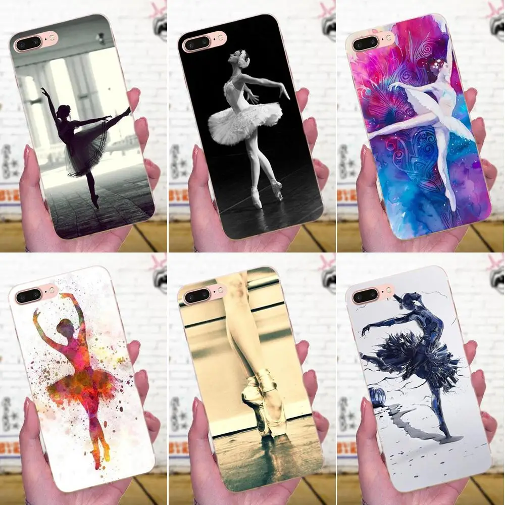 Чехол из ТПУ для Apple iPhone 4 5 5C 6 6S 7 8 Plus X XS Max XR чехол балета танцовщицы девушки