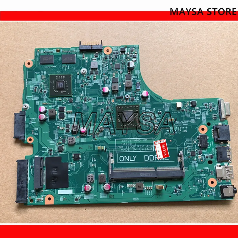 CN-0J58Y9 J58Y9 FOR DELL INSPIRON 3445 series laptop motherboard 13325-1 PWB:1102F REV:A00 A8-6410 mainboard
CN-0J58Y9 J58Y9 FOR DELL INSPIRON 3445 series laptop motherboard 13325-1 PWB:1102F REV:A00 A8-6410 mainboard