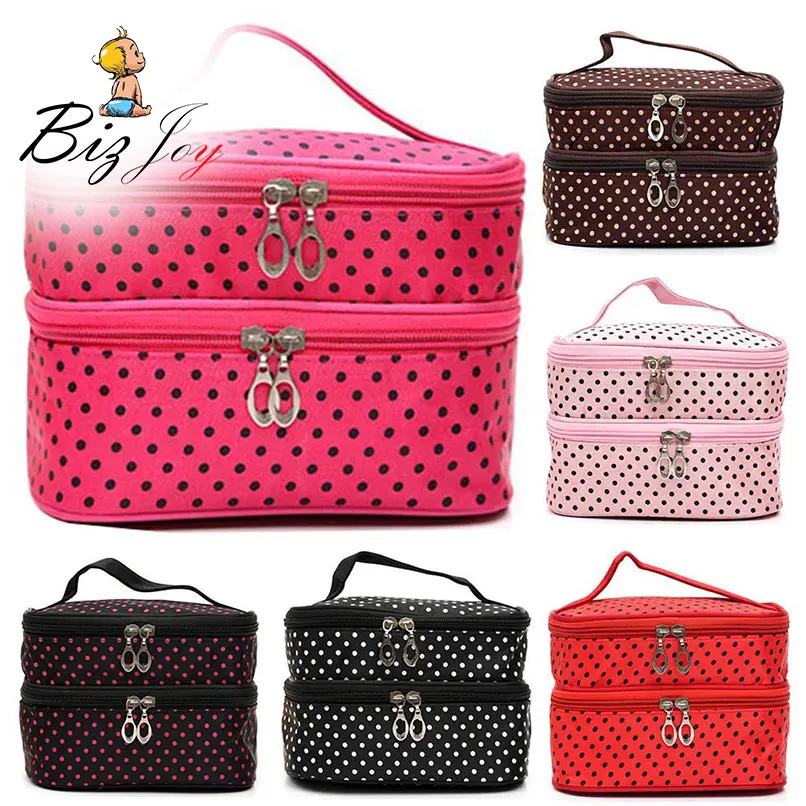 Floral Double layer Handbag Cosmetic bag Wavelet point Multifunctional convenient Travel durable High capacity Straps Play Mats
Floral Double layer Handbag Cosmetic bag Wavelet point Multifunctional convenient Travel durable High capacity Straps Play Mats